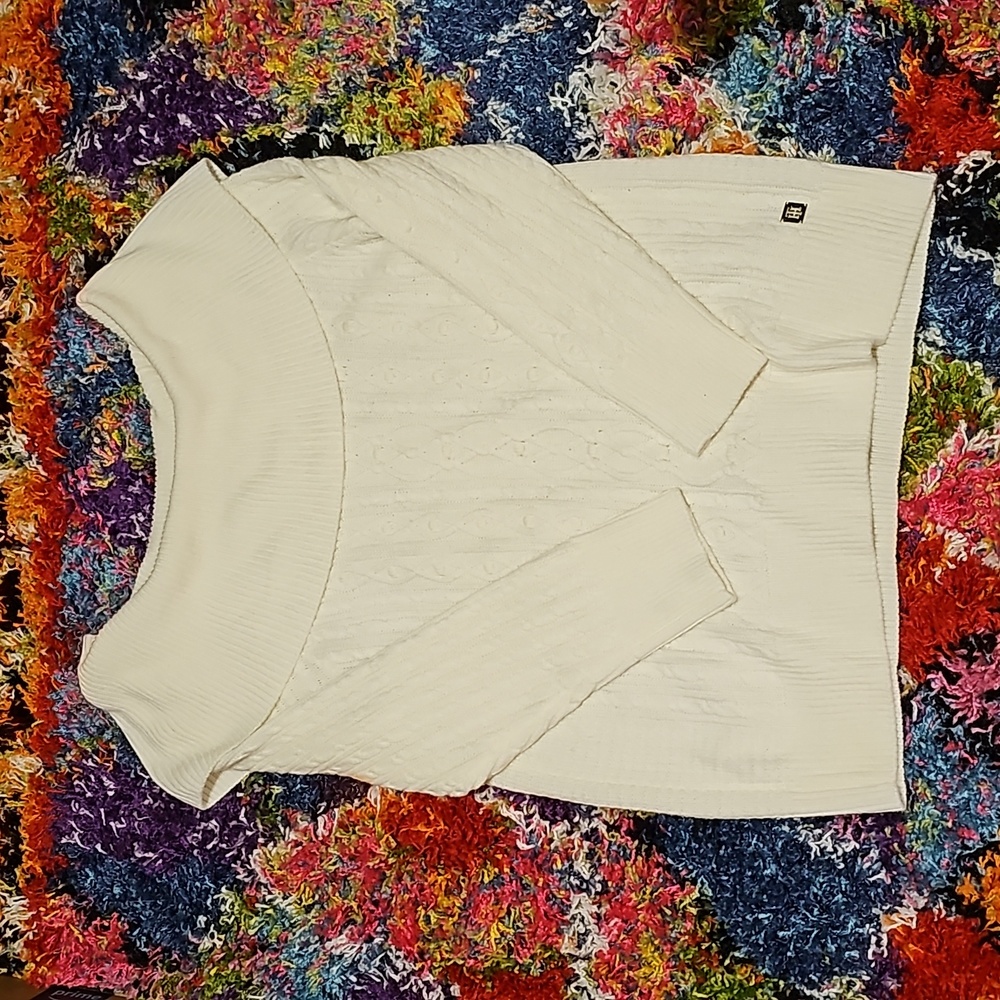 Tommy Hilfiger Off-Shoulder Sweater